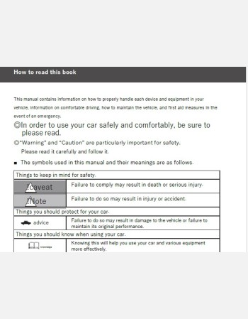 nissan elgrand 2021-2022 owners manual in english